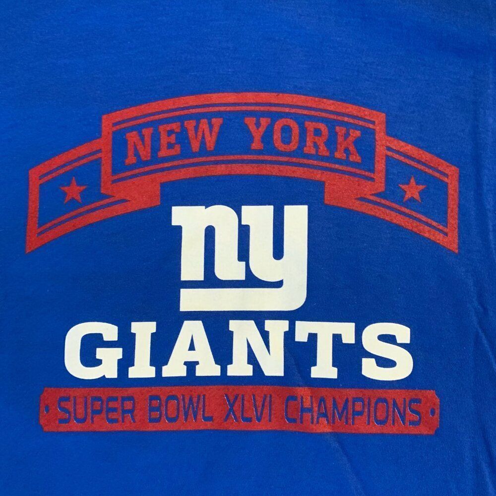 New York Giants 2012 Super Bowl T-Shirt - Picture 4 of 5